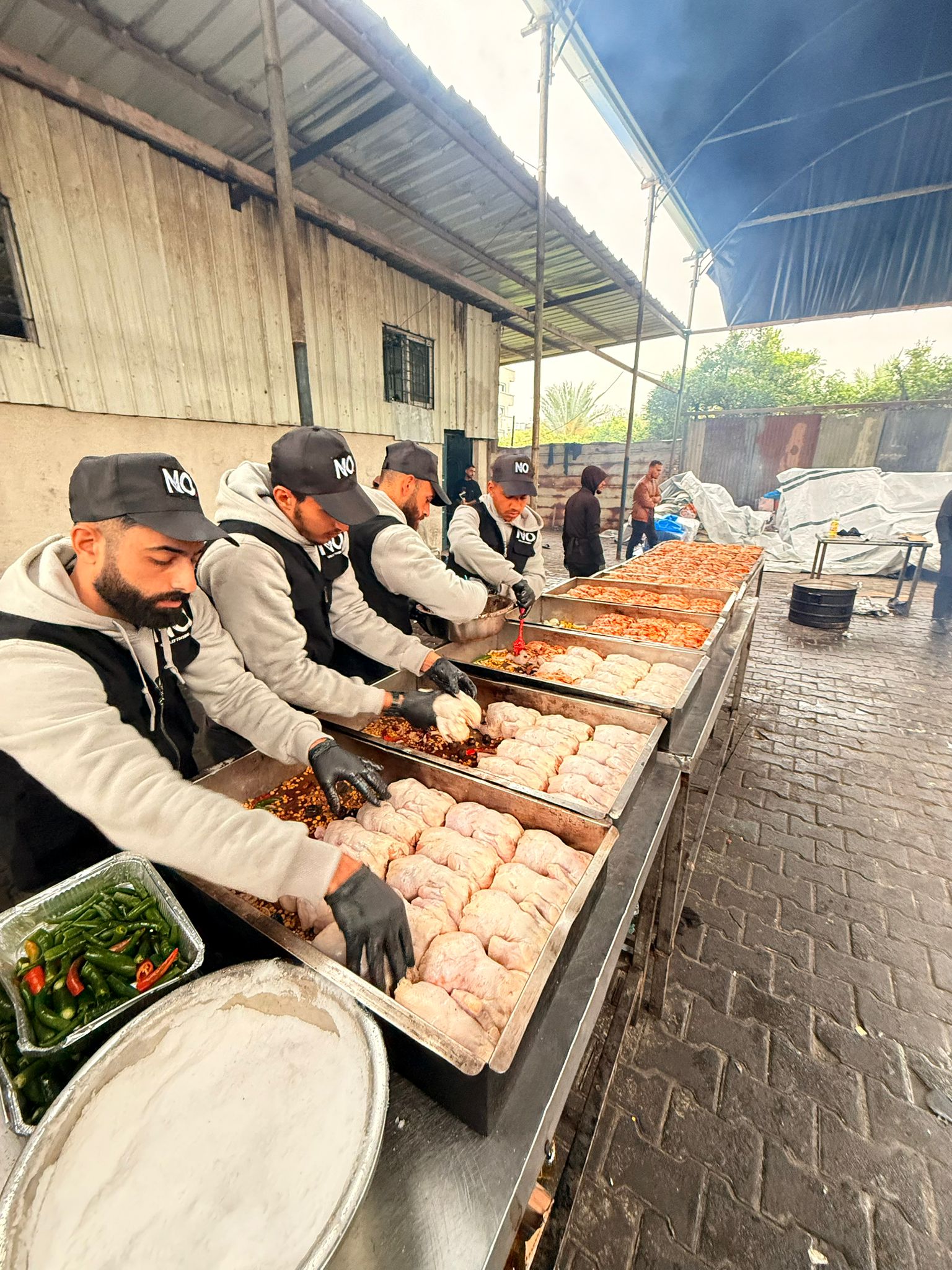 Hilfsprojekt – Essensausgabe