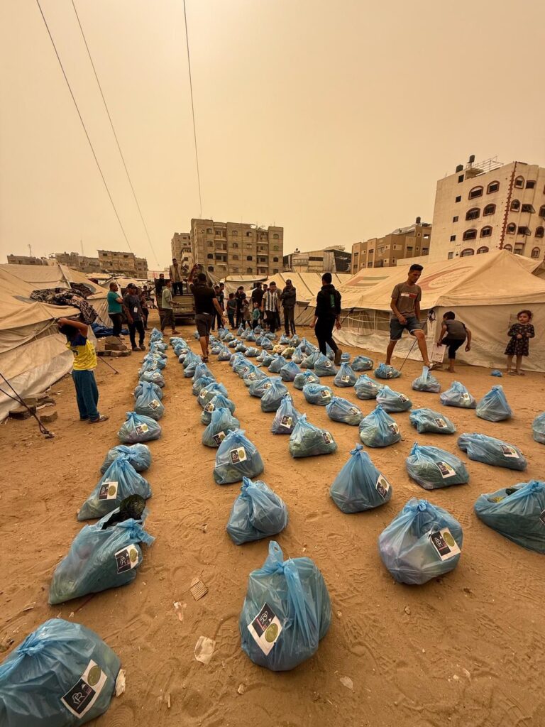 Nahrungsmittelverteilung in Gaza