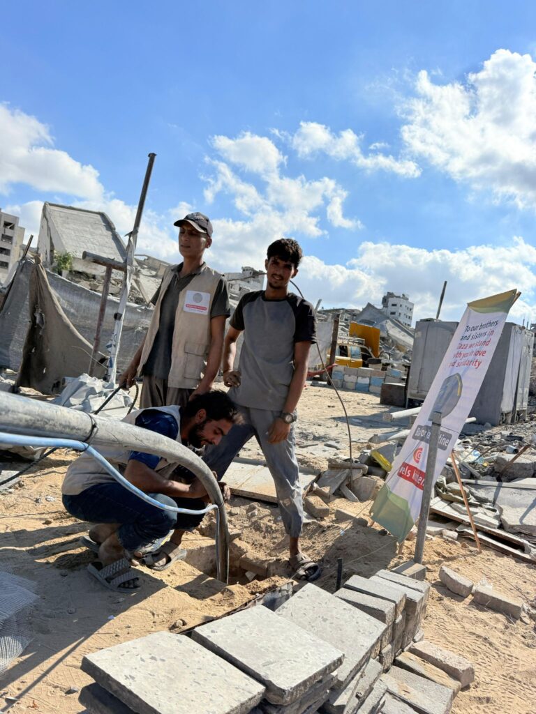 Wasserbrunnen-Projekt in Syrien
